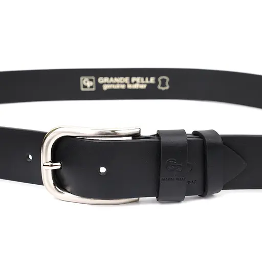 Ремінь шкіряний Grande Pelle чоловічий 3,8х120 см acs0026891 - фото 3