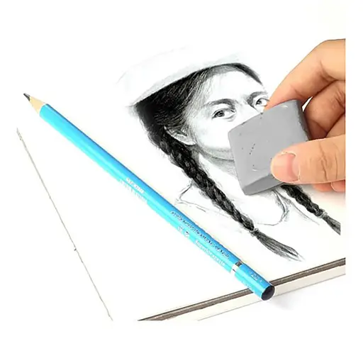 Гумка-клячка для сухих художніх матеріалів Rosa 6123342, 4x3х0,5 см - фото 2