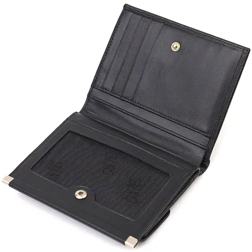 Жіночий шкіряний гаманець Canpellini 12х9.8х1.5 см acs0025555 - фото 4