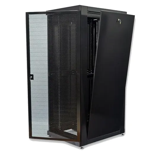 Шкаф на пол 19", 42Ux800x1000, (Ш*Г), черный - фото 4