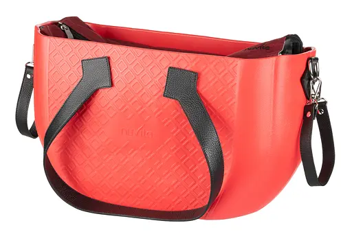 Сумка MyMia ручки кожа, коврик, ремни для коляски, красно-черный Nuvita det0018672 - фото 5