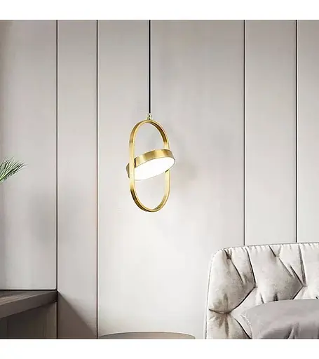 Люстра-підвіс Romin MY814- G горизонтальний золото - фото 1