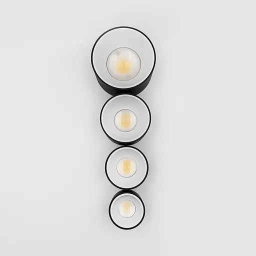 Точковий світильник Skarlat RSLC78042 20W BK+WH 4000K - фото 6