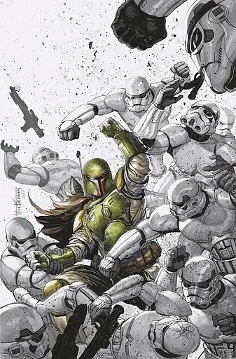 Star Wars. War of the Bounty Hunters (2021 Marvel) #2ILLUMINATI.B