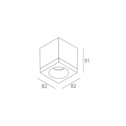 Точковий світильник RSLC78051 7W WH 3000K - фото 2