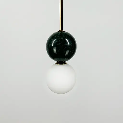 Светильник DALT с изумрудным мрамором в стиле Арт-деко Line.F SC 5/1 GR - фото 6