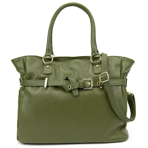 Повсякденна жіноча сумка з акцентним ремінцем Firenze Italy F-IT-7638OL