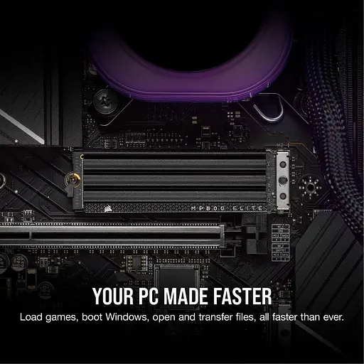 SSD накопичувач Corsair MP600 Elite 1 TB with Heatsink (CSSD-F1000GBMP600EHS) - фото 7