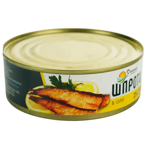 Шпроты в масле Домашні продукти 230 г - фото 2