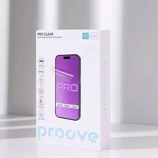 Защитная пленка гидрогелевая Proove Hydrogel Screen Protective PRO Size S Gloss [61195] - фото 4