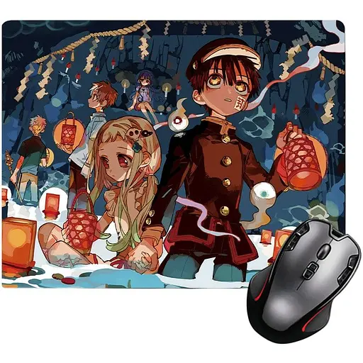 Игровая поверхность Nextprint Туалетный мальчик Ханако-кун Ханако, Минамото и Ясиро - Toilet-Bound Hanako-kun 300 х 250 мм (17515) 