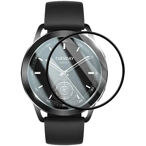 Захисна плівка VSKEY з рамкою для смартгодинника Xiaomi Watch S3 / S1 1 шт.