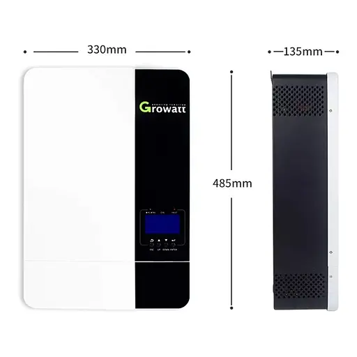 Автономний інвертор 5 кВт сонячний off-grid Growatt SPF 5000 ES, 5000W 48V 100A - фото 4