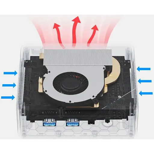 Неттоп Beelink Mini S13 16GB/500GB (9B.EU4190830K10) [125414] - фото 7