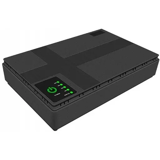 ИБП UPS для роутера DC1018P 12V/ 9V/ 5V 10400 mAh 18W для устройств постоянного тока DC черный - фото 2