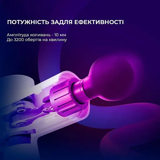 Перкусионный массажер Yunmai Massage Gun Prime 2 (YMFG-M418) - фото 8