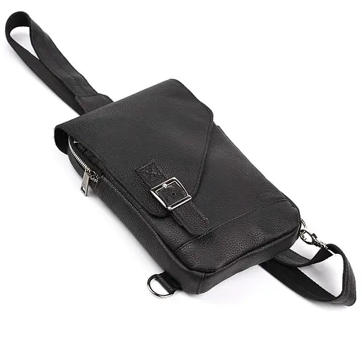 Кожаная сумка-слинг Tarwa 18х27х4.5 см sum0025587 - фото 5