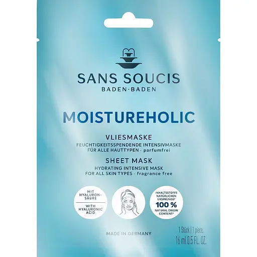 Маска тканевая Sans Soucis Moistureholic Увлажняющая 16 мл