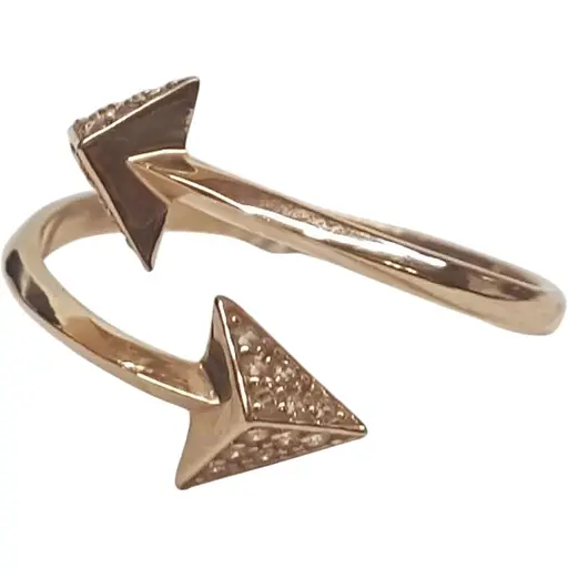 Золотое кольцо Империя золота с фианитами. КВ1139И 16 17