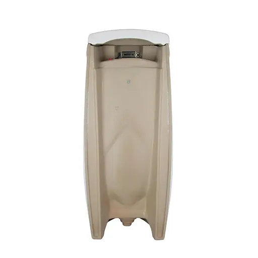 Писсуар напольный Qtap Scorpio с ИК-датчиком автоматического смыва 430x370x990 White QT1488101HW, Белый - фото 3