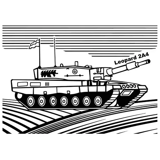 Картина-трафарет для розфарбовування піском А4 "Leopard" Bambi Т-а4188 - фото 1