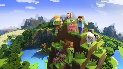 Деревянный пазл Minecraft (Майнкрафт) геймерский 7, А5, Картонная коробка 35 элементов - фото 3