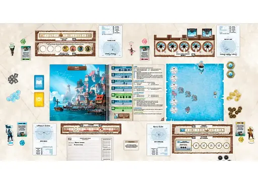 Настольная игра Планета Ігор Забытые моря (Forgotten Waters) (укр.) (GKCH009UM) - фото 4