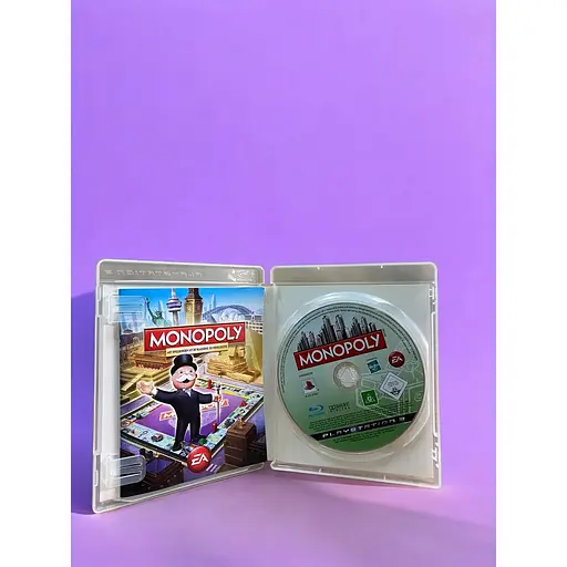 Диск з грою на PlayStation 3 ліцензія Monopoly, гра на PlayStation 3 Monopoly