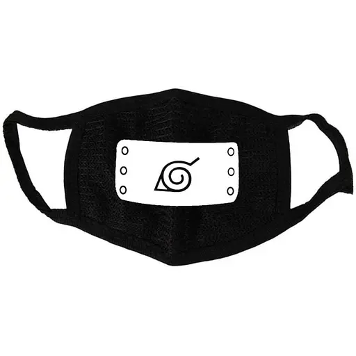 Тканинна маска Geekland Пов'язка Наруто Naruto чорна MS 072 - фото 1