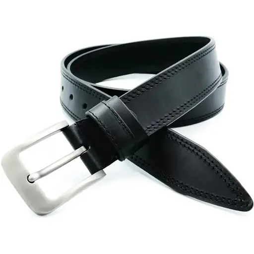 Ремінь шкіряний Weatro чоловічий 3,8х105-125 см acs0027215 - фото 1