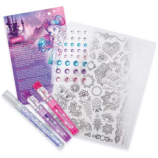 Набор для творчества Nebulous Stars Боди-арт Звездное сияние S2 (11031) - фото 2