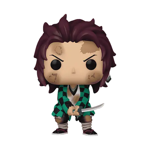 Фігурка Funko Pop Фанко Поп Demon Slayer Tanjiro Kamada Клинок, що розсікає демонів Танджиро Камадо 10 см DS TK 1403 - фото 2