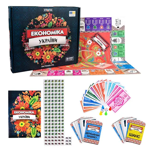 Настільна гра Strateg Економіка України (31029) - фото 5