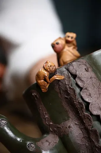 Иссинский чайник Обезьяна Удачи, 640 мл - фото 13