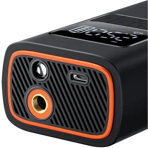 Автокомпресор Baseus SuperMini Pro портативний чорний 4000mAh 50W - фото 2