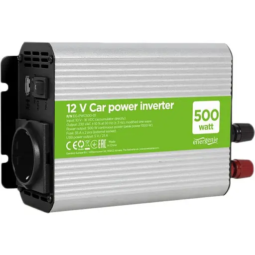 Инвертор EnerGenie EG-PWC500-01 аппроксимированная синусоида