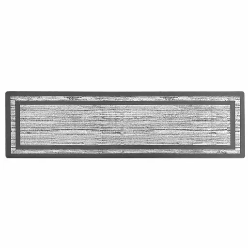 Килимок кухонний Lovely Svi - м'який з ефектом пам'яті антиковзкі - 44x150x 1 см Сіра окантовка (181223)
