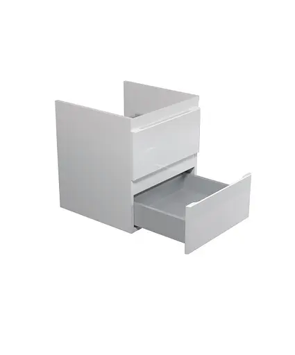 Тумба Мойдодир Unik 50-A під умивальник Білий підвісна Білий - фото 3