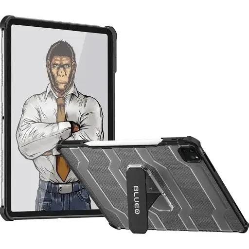 Чехол Blueo Drop Resistance with Kickstand для Apple iPad Pro 13" (2024-2025) Black [142163] - фото 4