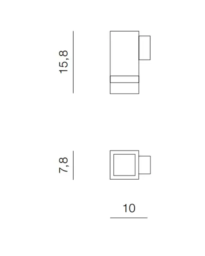 Вуличний світильник Azzardo AZ5221 Jason LED 1x9W 4000K 800Lm IP65 чорний - фото 3