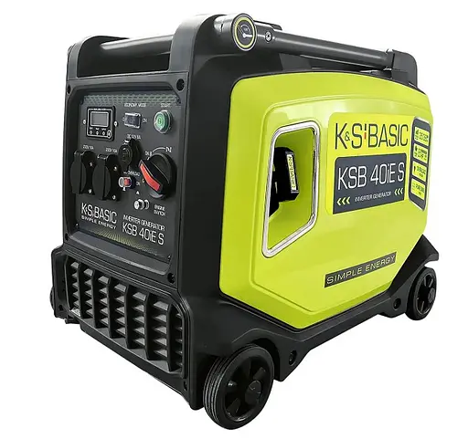 Інверторний генератор Konner&Sohnen Basic 3.5/3.8 кВт KSB 40iE S - фото 1