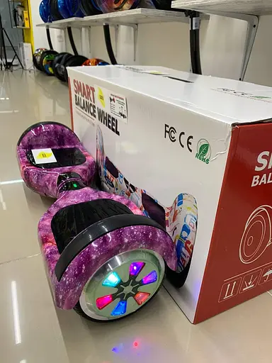 Гіроборд Smart Balance Wheel 6.5" TaoTao Бузковий космос  - фото 3