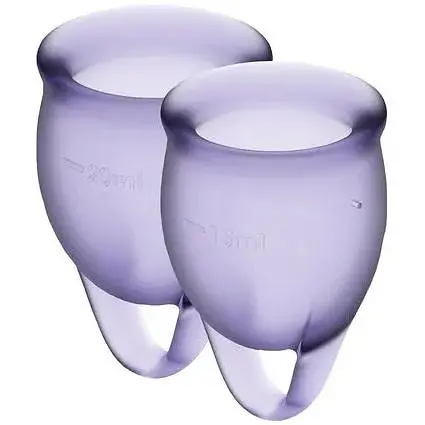 Набір менструальних чаш Satisfyer Feel Confident (lila)