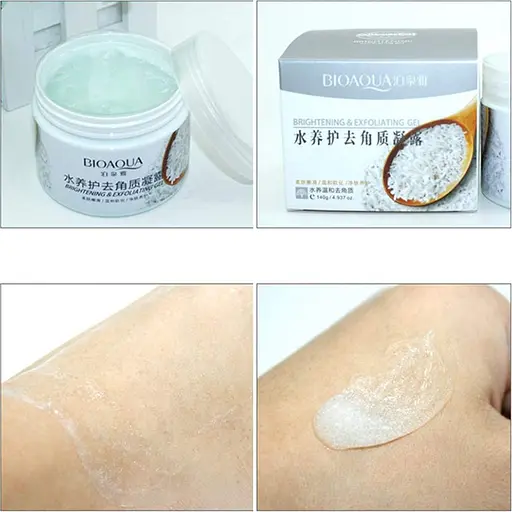 Отшелушивающая рисовая скатка BioAqua 140 гр - фото 2