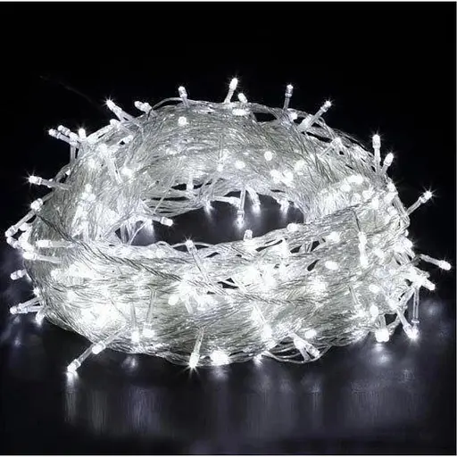 Гирлянда Brille 1130-03 светодиодная 300 LED 15 м прозрачный провод белый