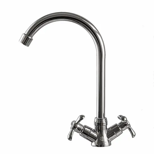 Змішувач для кухні Domino DK-H1-2N-Chrom - фото 3