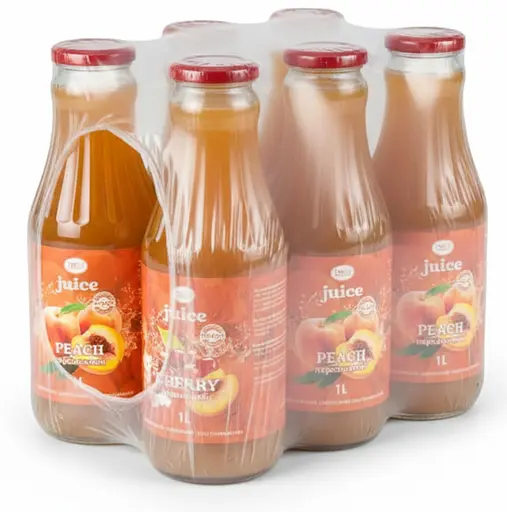 Сік "Персиковий" 1л. 6 шт. в упаковці - фото 1