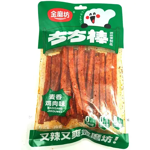 Снек латяо Golden Mill Latiao Big McChicken зі смаком курки 120 г