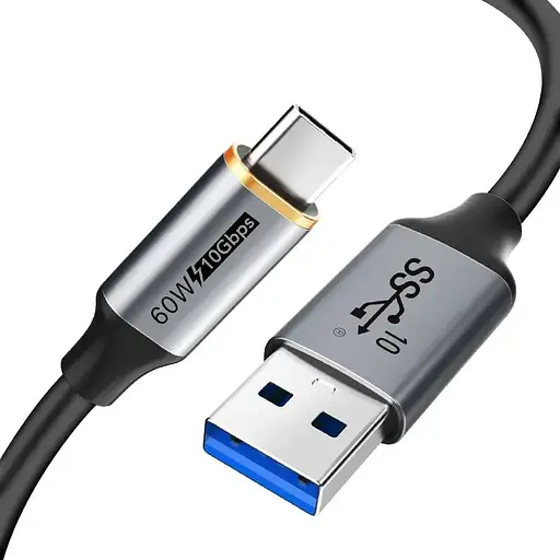 Кабель USB3.1 AM TO CM CABLE, 10Gbps/3A charging
