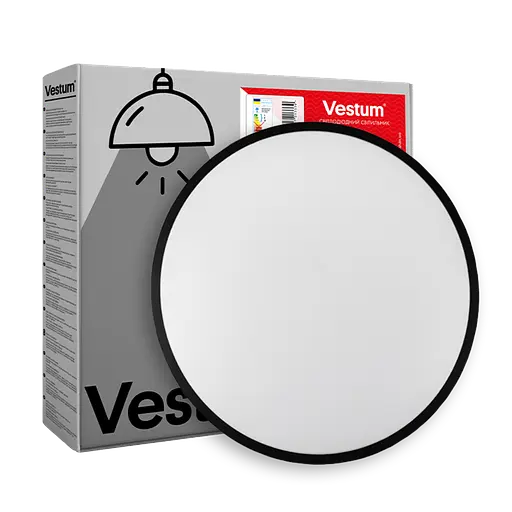 Потолочный светильник RING матовый 30W 395*60мм 4000К серебряный - фото 8